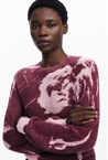 HYDER KNIT - wine pink